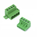 AWG 24 to 12 cable Screw type panel mounted pluggable male and female terminal block